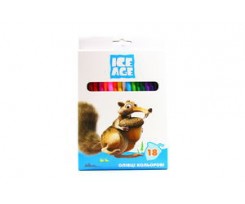 Олівці кольорові Cool For School Ice Age, 18 кольорів, 2,7мм(IA09102)
