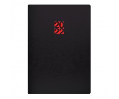 Дневник датированный Brunnen Flex Neo 2022 А5 168 листов черно-красный (73-795 71 202)