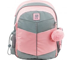 Школьный рюкзак Kite Education Gray &amp; Pink 36x25x12 см 12 л (K22-771S-2)