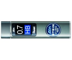 Грифель Pentel "AIN", 0.7 мм, HB, 40 шт (C277-HB)