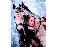 Картина за номерами ZiBi Art Line Шляхетність 40х50 см (ZB.64261)