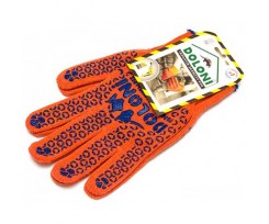 Перчатки трикотажные Doloni 526 размер 10300 пар оранжевые (d.20154)