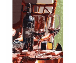 Картина за номерами Santi Аромат вина 40х50 см (954765)