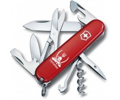 Складаний ніж Victorinox Climber Ukraine 14 функцій червоний (Vx13703_T1110u)