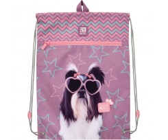 Сумка для обуви Kite Studio Pets 46х33 см сиреневая (SP21-601M-3)