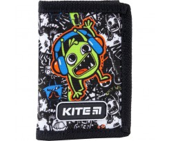 Гаманець дитячий Kite Swag 12х8.5х1 см чорний (K21-650-4)