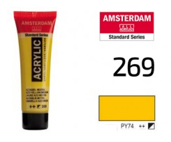 Фарба акрилова Royal Talens AMSTERDAM 269 AZO Жовтий середній 20 мл (17042690)