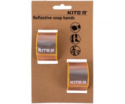 Набір браслетів Kite світловідбиваючих персикові (K23-108-2)