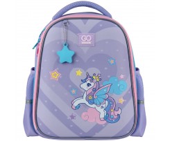 Школьный рюкзак Kite Education Cute Pony 34.5x26x12.5 см 12 л фиолетовый (GO25-165S-1)