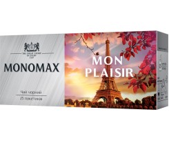 Чай Monomax Mon Plaisir 25 пакетиков черный (mn.70836)