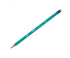 Олівець чорнографітний BIC з гумкою 1шт 2мм (bc2705832)