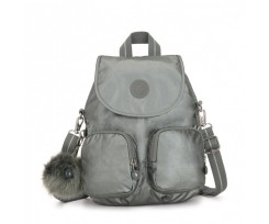 Рюкзак жіночий Kipling Basic Plus Firefly Up 22x31x14 см 7.5 л Metallic Stony (K23512_19U)