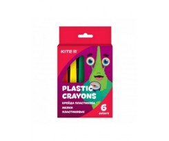 Крейда пластикова Kite Jolliers 6 кольорів (K19-072-6)