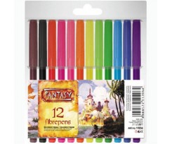 Набір фломастерів Economix Fantasy асорті 12 шт. (E11206)