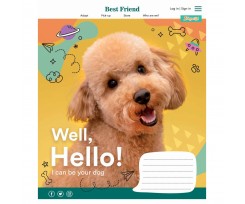 Зошит для записів 1В Well, Hello! А5 36 аркушів лінія (766424)