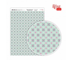 Бумага дизайнерская ROSA TALENT Лавандовые мечты 6 А4 210х297 мм 250г / м2 (5311006)