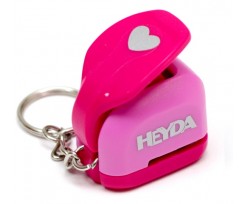 Фігурний дирокол Heyda Серце брелок 10 мм (203687680)