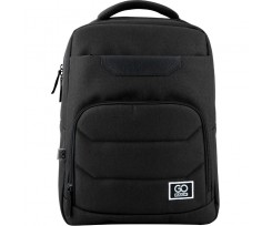 Рюкзак GoPack Сity 41x29x12 см 15 л чорний (GO20-144M-2)