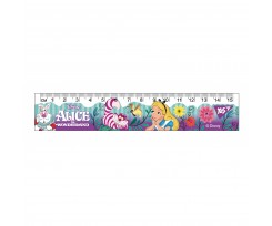 Линейка Yes Alice 15 см прозрачная (370554)