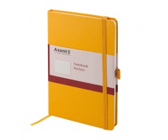 Книга записна Axent Partner A5 96 аркушів клітинка жовта (8201-08-A)