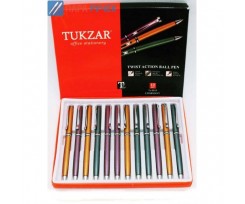 Ручка кулькова автомат Tukzar CHARMANY синя 0,8 мм (TZ 4615)