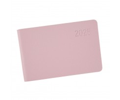 Щотижневик кишеньковий 2025 Leo Planner Monaco 100x150 мм 128 сторінок рожевий (252563)