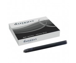 Картриджи Waterman для ручек 8 штук черный (52001)