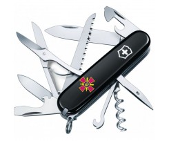 Складаний ніж Victorinox Huntsman Army 15 функцій чорний (Vx13713.3_W0020u)