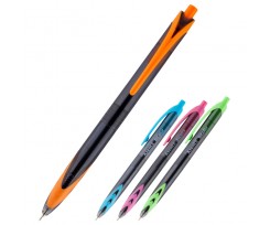 Ручка шариковая автоматическая Axent "Bicolor", 0.5 мм, синяя (AB1089-02-A)