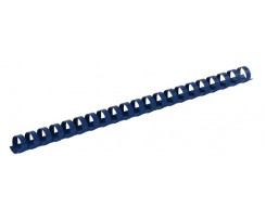Пружина пластикова Buromax А4 28 мм 50 штук синій (BM.0509-02)