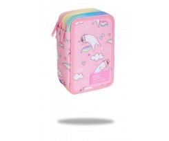 Пенал з наповненням COOLPACK JUMPER 3 TRIPLE DECKER PENCIL CASE  PUSHEEN 19,5х12,5х6,5см (C67235)