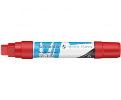 Маркер акриловий Schneider Paint-it 15 мм червоний (S120302)