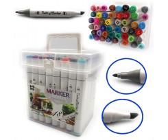 Набір скетч-маркерів двосторонніх M&S 48 кольорів (0228-48)