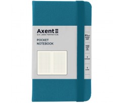 Книга записна Axent Partner 95х140 мм 96 аркушів клітинка синій індіго (8301-47-A)