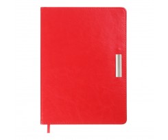 Дневник датированный 2025 Buromax SALERNO A5 336 страниц красный (BM.2133-05)