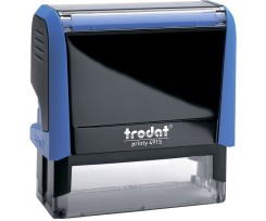 Оснащення до штампу Trodat 70х25 мм синiй (4915 P4 синя)