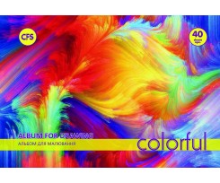 Альбом для рисования Cool for school Colorful А4 40 листов (CF60904-02)