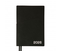 Дневник датированный 2026 Leo Planner Credo A5 368 страниц черный (252647)