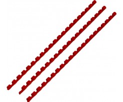 Пружини для брошурування DA А4 10 мм 100 штук червоні (1220201100406)