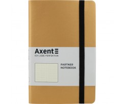 Книга записна Axent Partner Soft A5- 96 аркушiв крапка золота (8312-35-A)