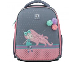 Рюкзак шкільний каркасний Kite Education Pretty Girl 35x26x13.5 см фіолетовий (K22-555S-4)