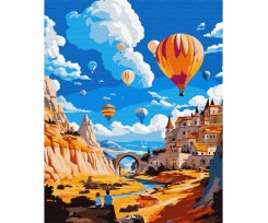 Картина по номерам Santi Воздушные шары 40х50 см (954773)