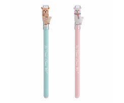 Ручка масляная Yes Lama pen 0.7 мм синяя (411999)