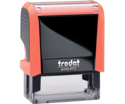 Оснащення до штампу Trodat 47х18 мм помаранчевий (4912 P4 н.помар.)