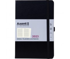 Еженедельник Axent Prime Strong 145x210 мм 96 листов черный (8507-23-01-A)