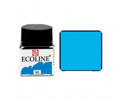 Фарба акварельна рідка Royal Talens Ecoline 505 Ультрамарин світлий 30 мл (11255050)