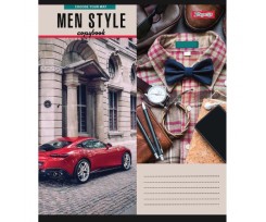 Тетрадь 1 Сентября Men style А5 24 листа клетка (765442)
