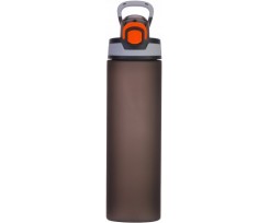 Бутылочка для воды Optima Grippy 700 мл черная (O51934)