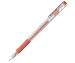 Ручка гелева Pentel гибрид, 0.4 мм, бронза (K118-MЕ)