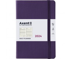 Щоденник 2024 Axent Partner Lines 145x210 мм 184 аркуші пурпурний (8815-24-17-A)